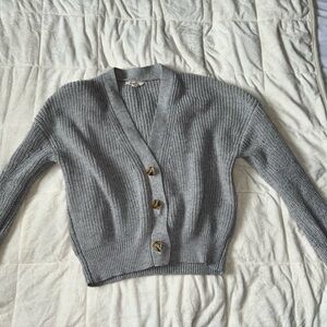 GARAGE cardigan, grey, size XS